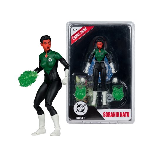 DC Direct Page Punchers Wave 15 Soranik Natu Green Lantern Corps #47 7-Inch Scale Action Figure with Comic (Pre Order DEC)