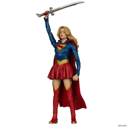 DC Multiverse Deluxe Theatrical Edition Wave 4 Supergirl Movie Supergirl and Baby Krypto 7-Inch Scale Action Figure: