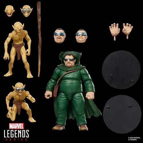 Fantastic Four Marvel Legends Series Mole Man &amp; Moloids 6-Inch Action Figures