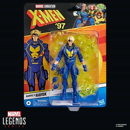 X-Men 97 Marvel Legends Havok 6-inch Action Figure (Pre Order Jan 27)