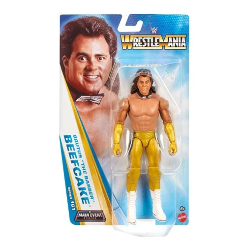 WWE Main Event Series Figure Series 161 Action Figure Brutus Beefcake