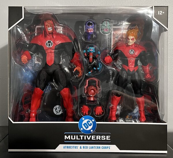 DC Multiverse Figures - Green Lantern - 7" Scale Atrocitus And Red Lantern Corps 2-Pack