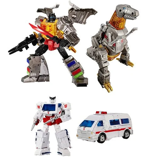 Transformers Dramatic Capture Series Dinobot Island Part 1 Ratchet and Grimlock Set (Pre-Order Apr 27)