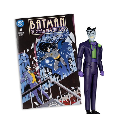 DC Direct Page Punchers Wave 15 The Joker The New Batman Adventures 7-Inch Scale Action Figure with Comic (Pre Order DEC)
