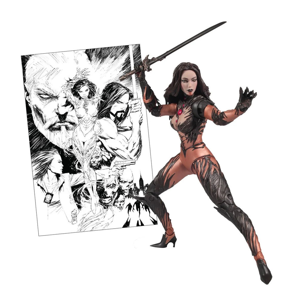 Witchblade Sara Pezzini Image Comic Founders Series McFarlane Elite Edition 7-Inch Deluxe Action Figure (Pre Order NOV)