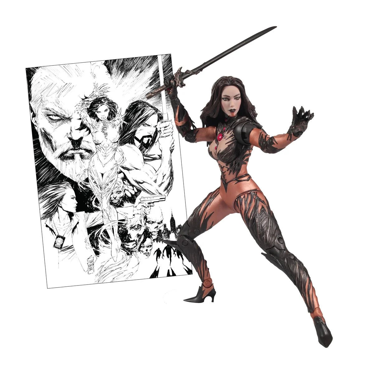 Witchblade Sara Pezzini Image Comic Founders Series McFarlane Elite Edition 7-Inch Deluxe Action Figure (Pre Order NOV)