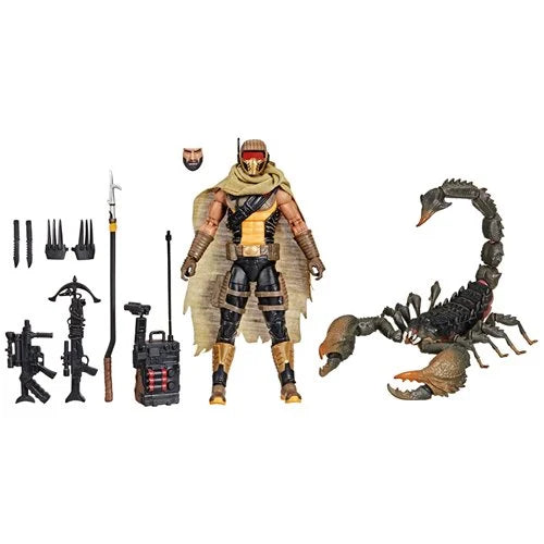 G.I. Joe Classified Series Deluxe Cobra Desert Scorpion &amp; SKRP10N-25 6-Inch Action Figures