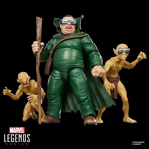 Fantastic Four Marvel Legends Series Mole Man &amp; Moloids 6-Inch Action Figures