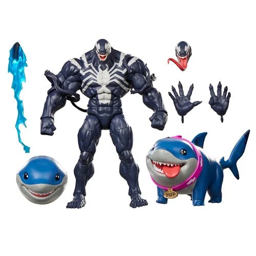 Marvel Legends Series Marvel Rivals Venom & Jeff the Land Shark 6-Inch Action Figures (Pre-Order)