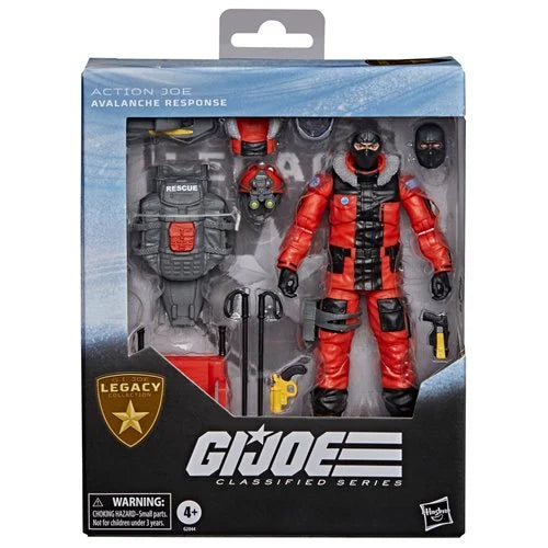 G.I. Joe Classified Series Legacy Collection: Action Joe Avalanche Response 6-inch Action Figure: