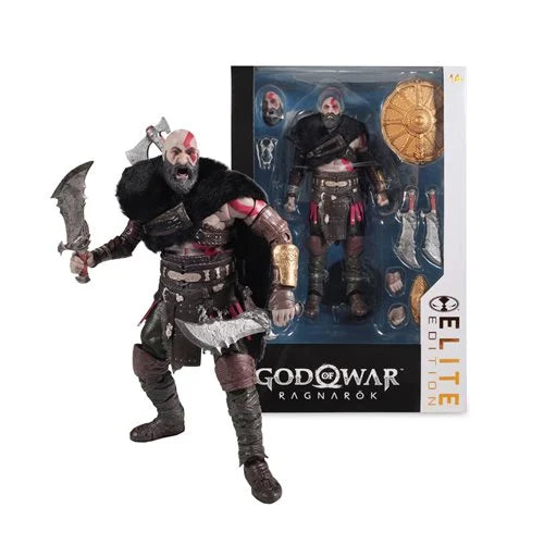 God of War Ragnarok Kratos McFarlane Elite Edition #18 7-Inch Deluxe Action Figure (Pre Order)