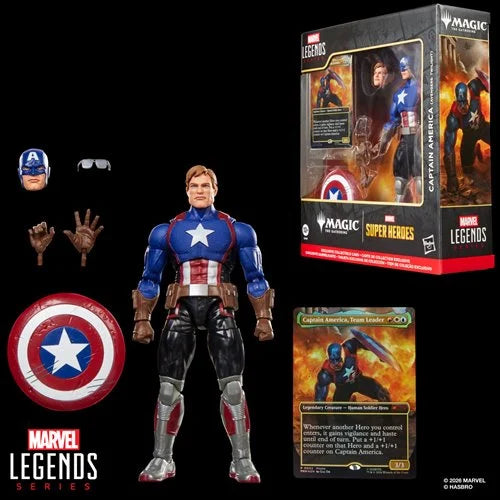 Marvel Super Heroes Magic: The Gathering Marvel Legends Series Captain America (Avengers: Twilight) 6-Inch Action Figure (Pre-Order)