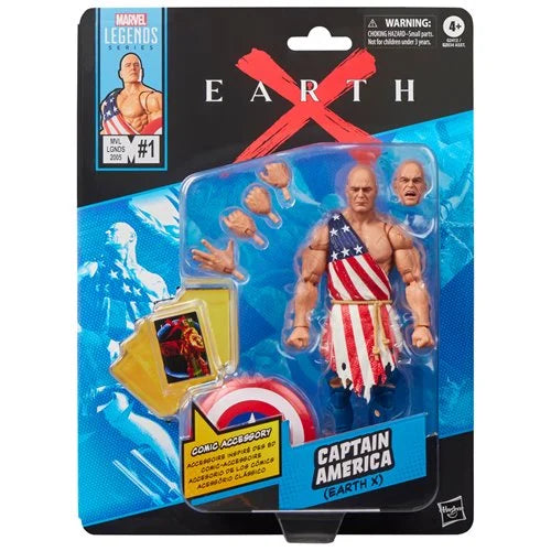 Marvel Legends Series Comics-Inspired Captain America (Earth-X) 6-Inch Action Figure (Pre-Order Jan 27)