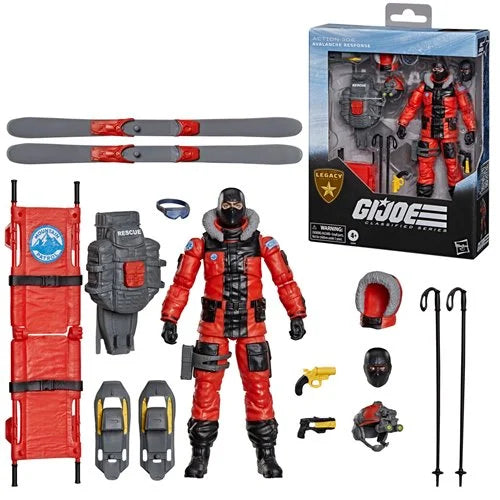 G.I. Joe Classified Series Legacy Collection: Action Joe Avalanche Response 6-inch Action Figure:
