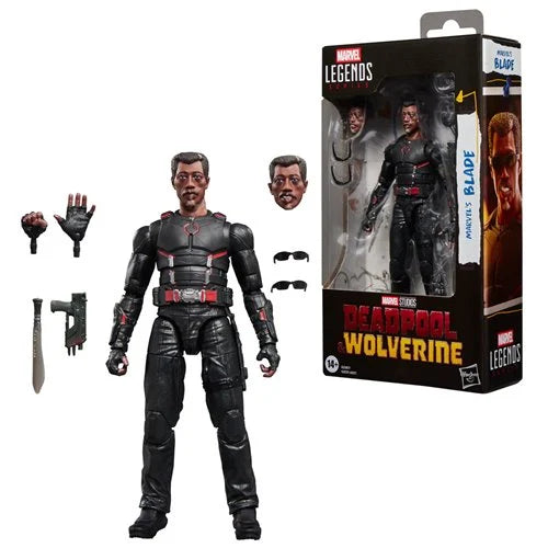 Deadpool & Wolverine Marvel Legends Blade 6-Inch Action Figure: