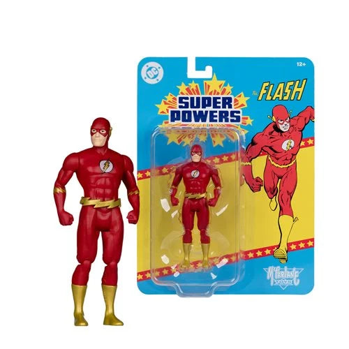 DC Super Powers Wave 16 4 1/2-Inch Scale Action Figure The Flash (Silver Age)