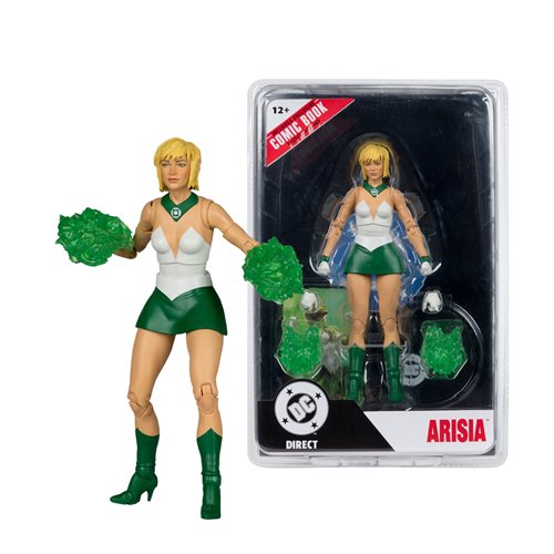 DC Direct Page Punchers Wave 15 Arisia Green Lantern Corps #47 7-Inch Scale Action Figure with Comic (Pre Order DEC)