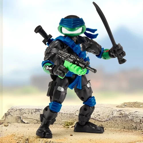 Teenage Mutant Ninja Turtles x G.I. Joe Leonardo x Snake Eyes Action Figure