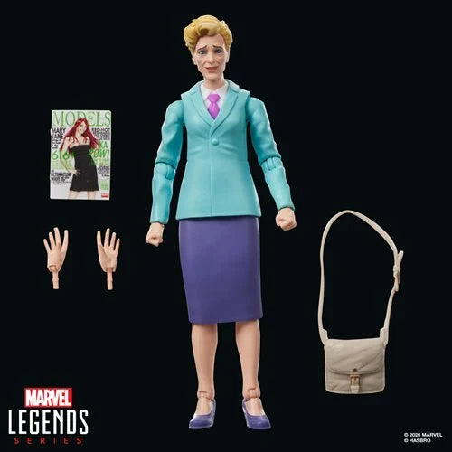 Spider-Man: The Animated Series Marvel Legends Aunt May Retro Cardback 6-Inch Action Figure (Pre-Order Jan 27)
