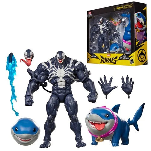 Marvel Legends Series Marvel Rivals Venom & Jeff the Land Shark 6-Inch Action Figures (Pre-Order)