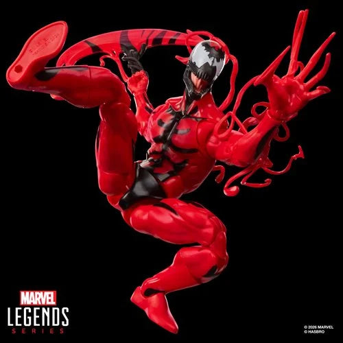 Spider-Man Maximum Carnage Marvel Legends Series Carnage Retro Cardback 6-Inch Action Figure (Pre-Order Jan 27)
