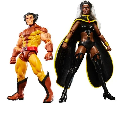 X-Men 97 Marvel Legends Wolverine and Storm 6-Inch Action Figures:
