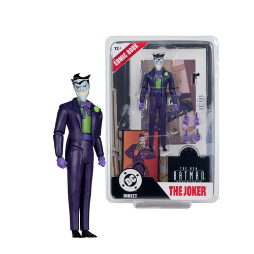 DC Direct Page Punchers Wave 15 The Joker The New Batman Adventures 7-Inch Scale Action Figure with Comic (Pre Order DEC)