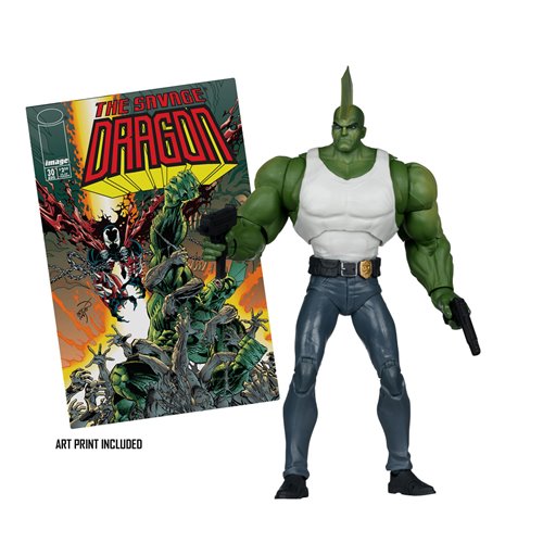 Savage Dragon Image Comics Founders Series McFarlane Elite Edition 7-Inch Deluxe Action Figure