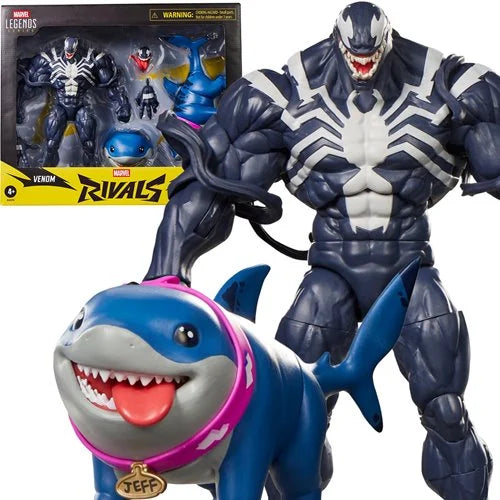 Marvel Legends Series Marvel Rivals Venom & Jeff the Land Shark 6-Inch Action Figures (Pre-Order)