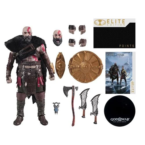 God of War Ragnarok Kratos McFarlane Elite Edition #18 7-Inch Deluxe Action Figure (Pre Order)
