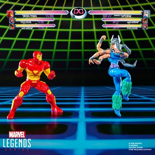 Marvel Legends Series Iron Man vs Spiral 6-Inch Action Figures (Pre-Order)