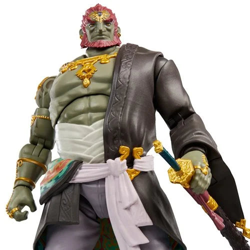 The Legend of Zelda Heroes of Hyrule Tears of the Kingdom Deluxe Ganondorf 6-Inch Scale Action Figure