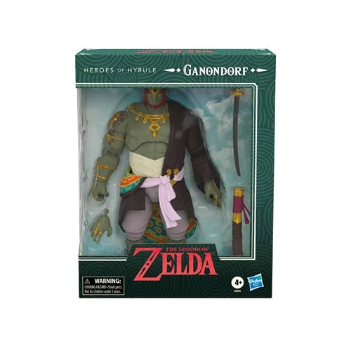 The Legend of Zelda Heroes of Hyrule Tears of the Kingdom Deluxe Ganondorf 6-Inch Scale Action Figure