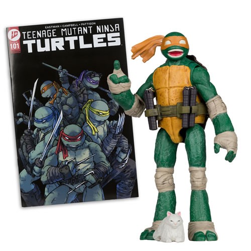 Page Punchers 5" Scale Figure w/ Comic - TMNT - IDW Comics - W02 - Michelangelo