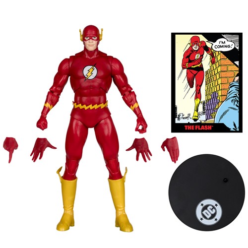 Page Punchers 7" Scale Figure w/ Comic - W11 - Barry Allen Flash (Flash #123)