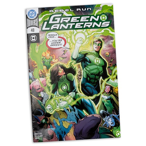 Page Punchers 7" Scale Figure w/ Comic - W11 - Hal Jordan (Green Lanterns #48)