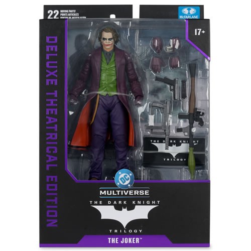 The Joker (The Dark Knight) Deluxe Theatrical Edition 7" Figure
