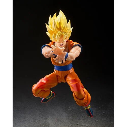 Dragon Ball Z Super Saiyan Son Goku The Games Begin S.H.Figuarts Action Figure - Reissue