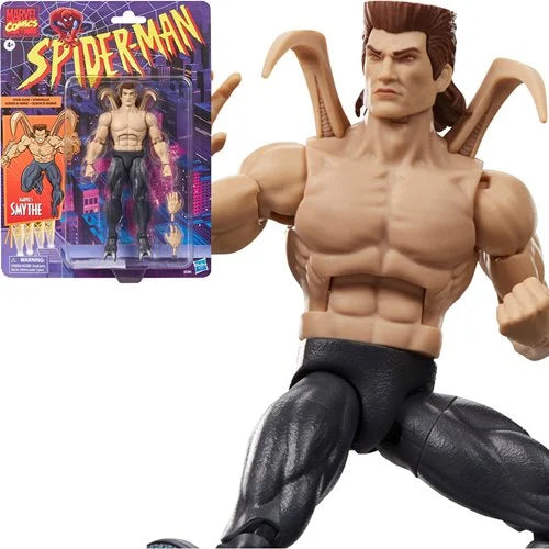 Spider-Man: The Animated Series Marvel Legends Smythe Retro Cardback 6-Inch Action Figure (Pre-Order Jan 27)