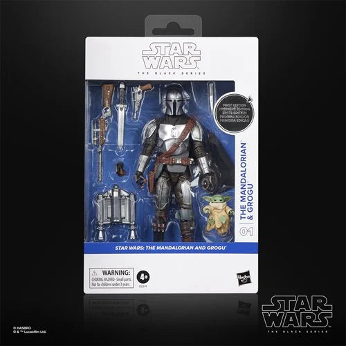 Star Wars The Black Series The Mandalorian & Grogu Deluxe 6-Inch Action Figure