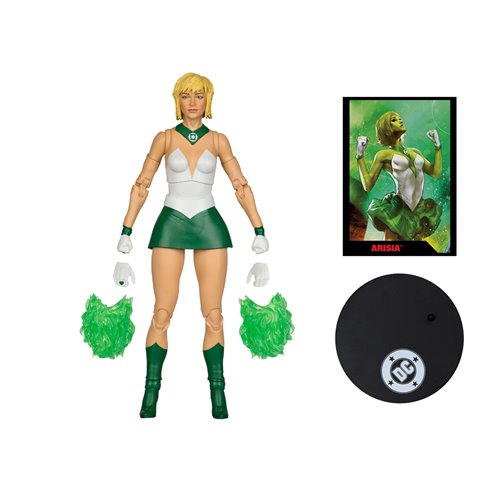 DC Direct Page Punchers Wave 15 Arisia Green Lantern Corps #47 7-Inch Scale Action Figure with Comic (Pre Order DEC)