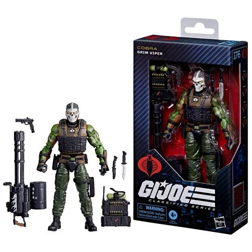 G.I. Joe Classified Series Grim Viper 6-Inch Action Figure: