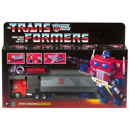 Transformers Toys Retro G1 Cartoon Optimus Prime