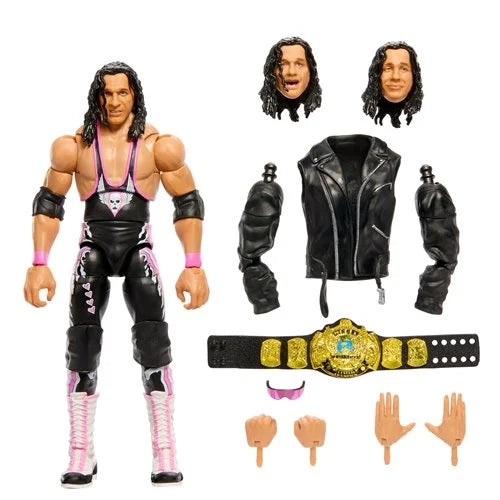 WWE Ultimate Edition Wave 3 Bret Hit Man Hart Action Figure