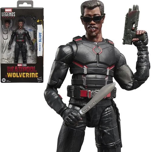 Deadpool & Wolverine Marvel Legends Blade 6-Inch Action Figure: