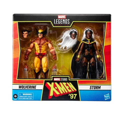 X-Men 97 Marvel Legends Wolverine and Storm 6-Inch Action Figures: