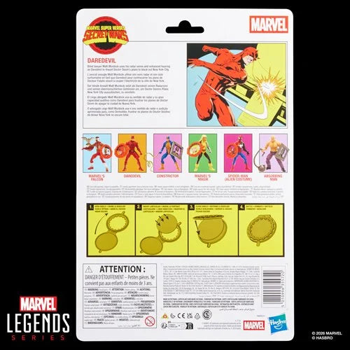 Secret Wars Marvel Legends Series Daredevil 6-Inch Action Figure