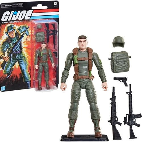 G.I. Joe Classified Series Retro Cardback Robert Grunt Graves 6-Inch Action Figure