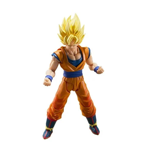 Dragon Ball Z Super Saiyan Son Goku The Games Begin S.H.Figuarts Action Figure - Reissue