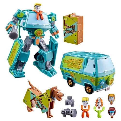 Scooby-Doo Transformers Mysterious Prime &amp; Automutt Action Figure Set
